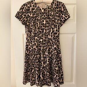 Kate spade a line leopard dress